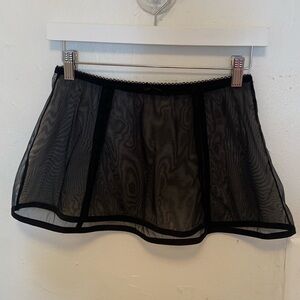 Savage x Fenty Mesh Mini Skirt